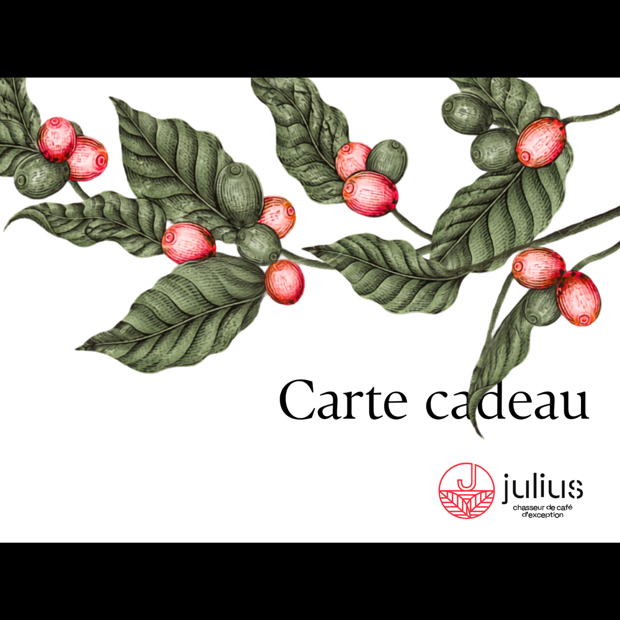 Carte cadeau - Virtuelle
