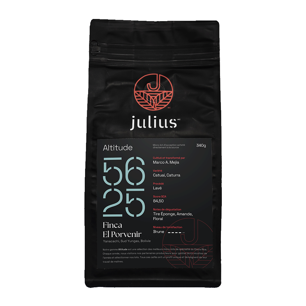 Café de spécialité - 5625 Lavé - Finca El Porvenir Bolivie