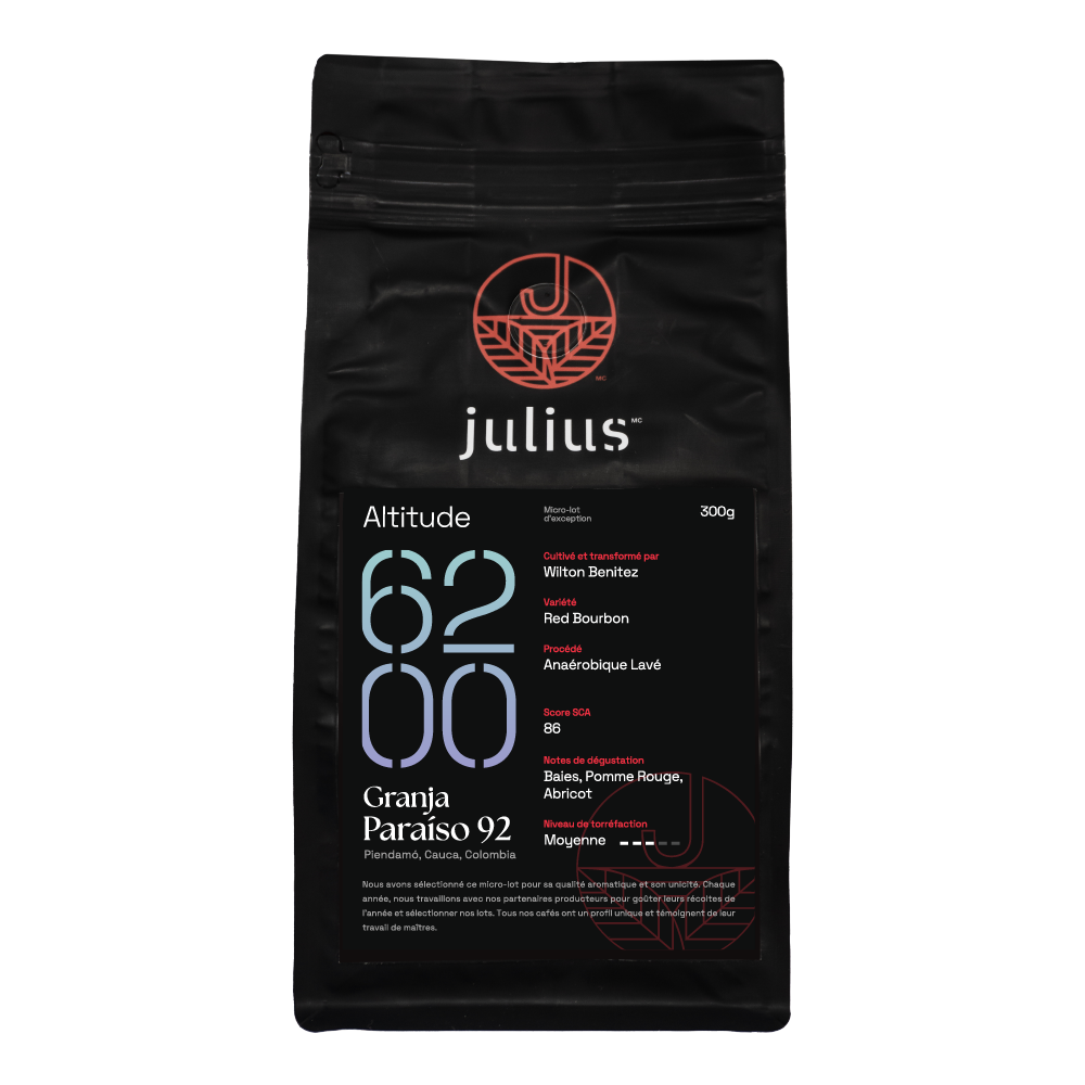 Café de spécialité - Alt. 6200 | Granja Paraiso 92 - Wilton Benitez