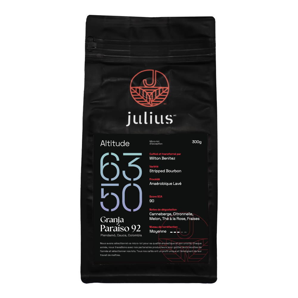 Café de spécialité - Alt. 6350 | Granja Paraiso 92 - Wilton Benitez